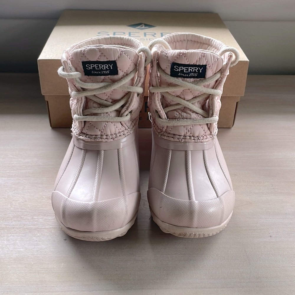 Sperry Top-Sider Port Boot Blush Toddler Size 8